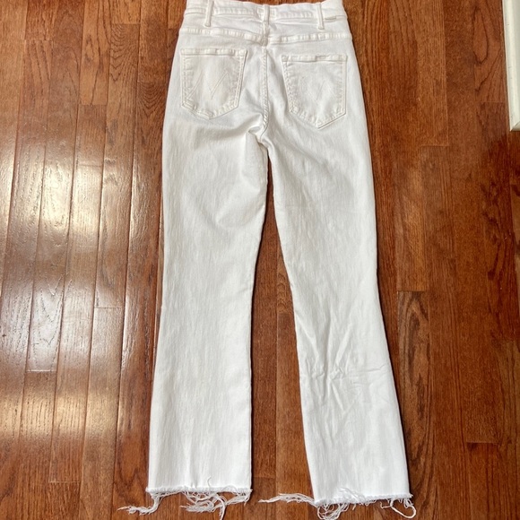 MOTHER The Hustler Ankle Fray Jeans - Picture 4 of 14